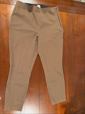 GAP Women's Brown Stretch Ponte Leggings Size 14